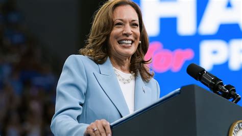 Kamala Harris at a rally