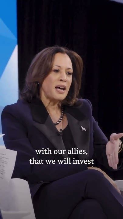 Kamala Harris advocating for economic growth