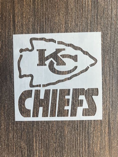 Kansas City Chiefs stencil ideas