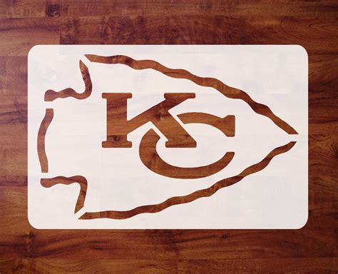 Kansas City Chiefs stencil prints