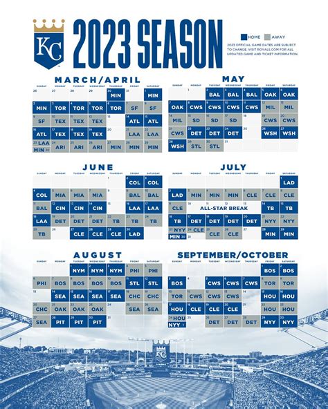 Kansas City Royals Schedule 2023