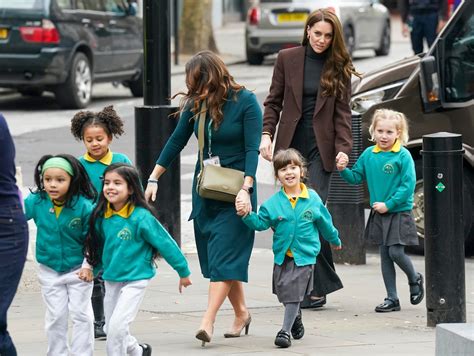 Kate Middleton with her children