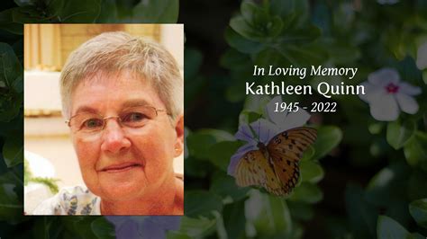 Kathleen Quinn's memory