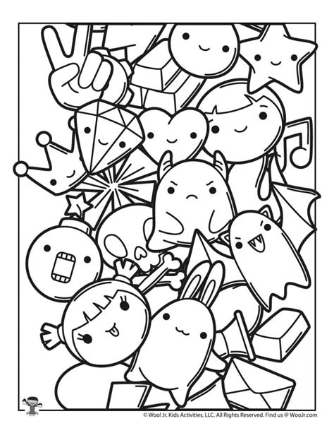 Kawaii Coloring Pages to Print