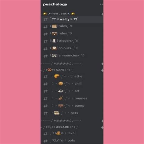 Kawaii Discord Template