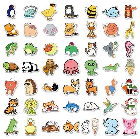 Kawaii Animal Stickers