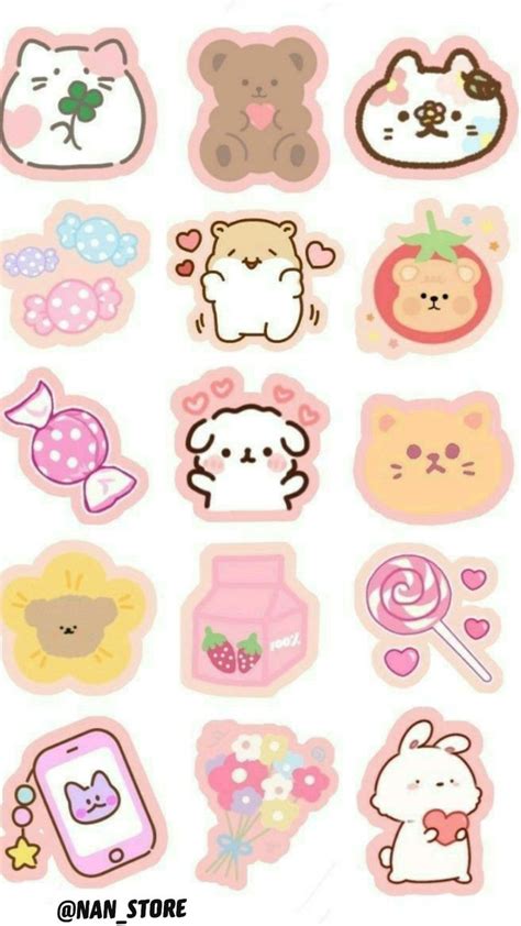 Kawaii Stickers Gallery 1