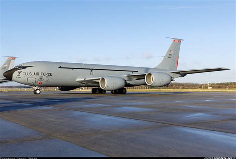 KC-135 Stratotanker airborne, providing critical refueling support for U.S. military aircraft