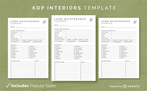 KDP template design