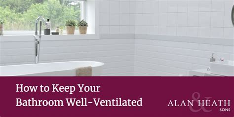 Keep the bathroom ventilated printable