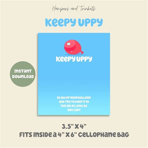 Keepy Uppy Template 1