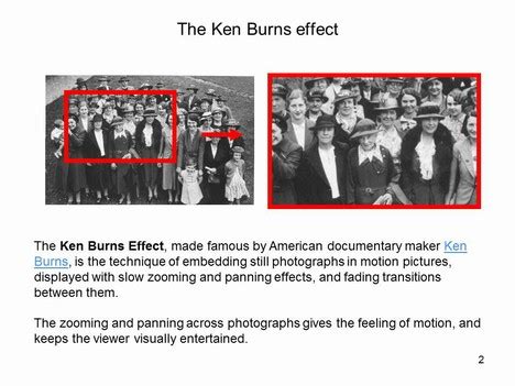 Ken Burns Template Example