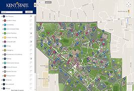 Kent State Campus Map Bike Lanes