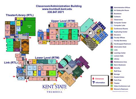 Kent State Campus Map Building Directory