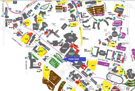 Kent State Campus Map Parking Lots