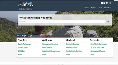 Kentucky Benefits Website