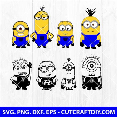 Kevin Minion printable cutout