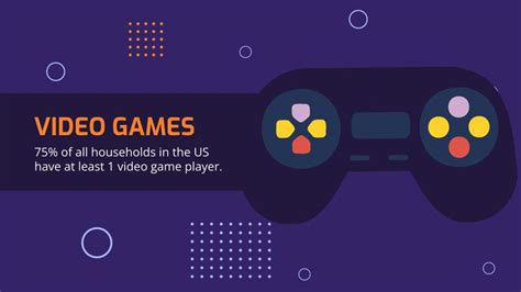 Key Elements of Video Game Presentation Template