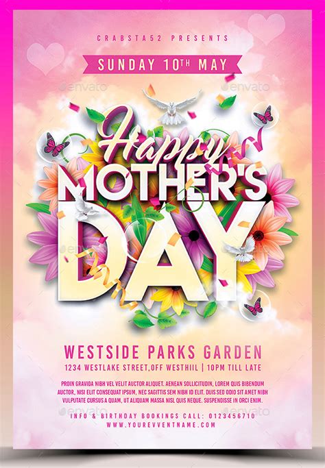 Key Elements to Include in Mother's Day Flyer Templates