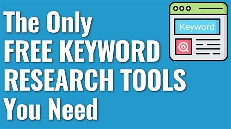 Keyword Research Tools