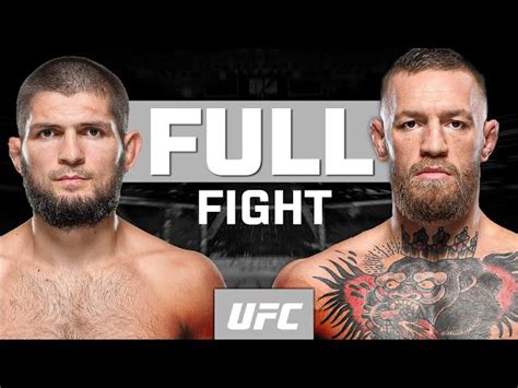 Khabib Nurmagomedov vs Conor McGregor