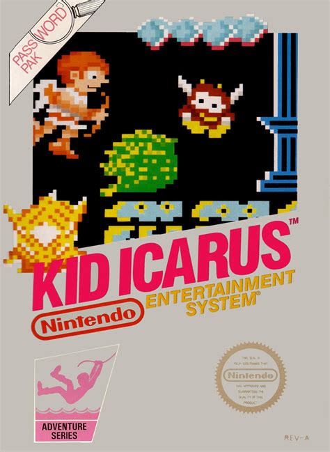 Kid Icarus Box Art Template