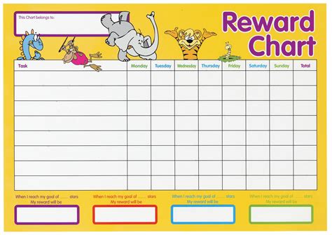 Kids Behavioral Rewards Sticker Charts