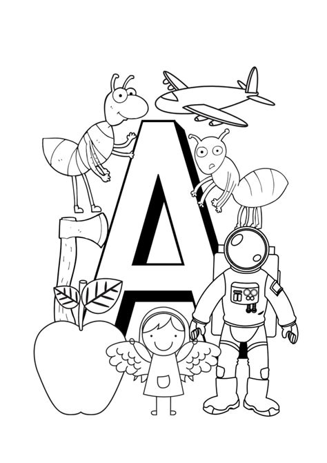 Kids coloring pages education