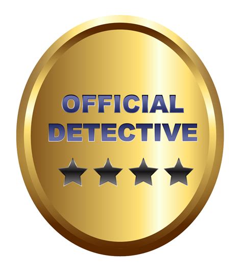 Kids Detective Badge