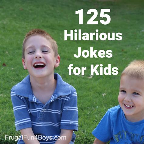 Kids jokes for different ages