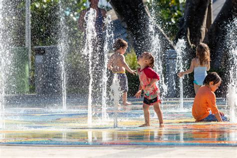 Kids' Play Area and Splash Pad