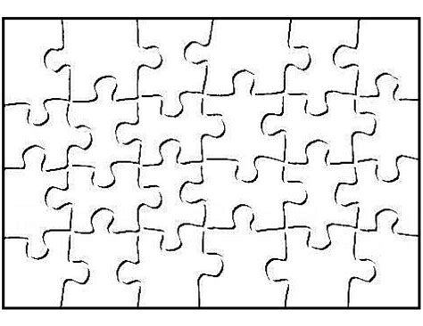 Kids Puzzle Templates