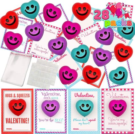 Kids Stress Ball Valentine Printable