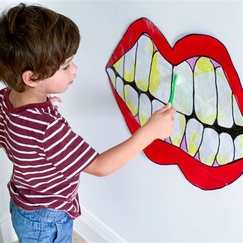 Kids Teeth Brushing Activity