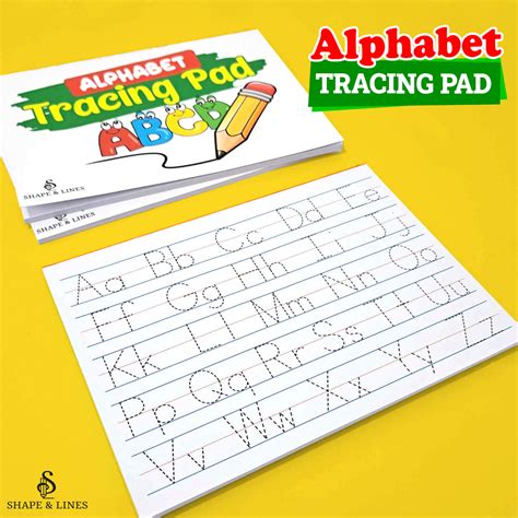 Free tracing pad printables for kids