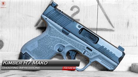 Kimber R7 Mako Shooting