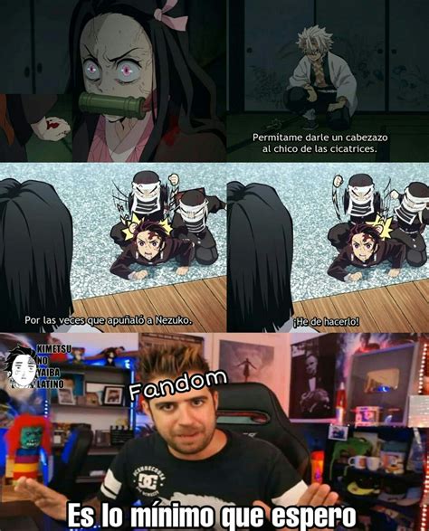 Kimetsu no Yaiba meme featuring Zenitsu