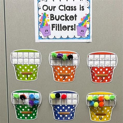 Bucket Filler Printable Ideas for Kindergarten Classrooms