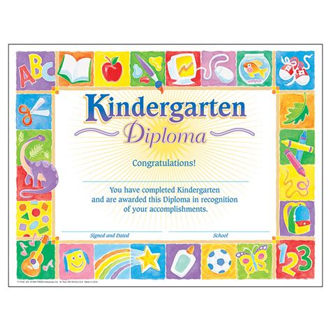 Kindergarten Graduation Certificate Template 5