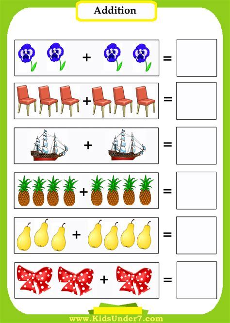 Kindergarten Math Worksheets