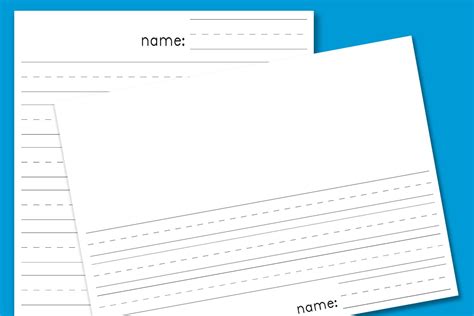 Benefits of Free Kindergarten Printable Paper Templates