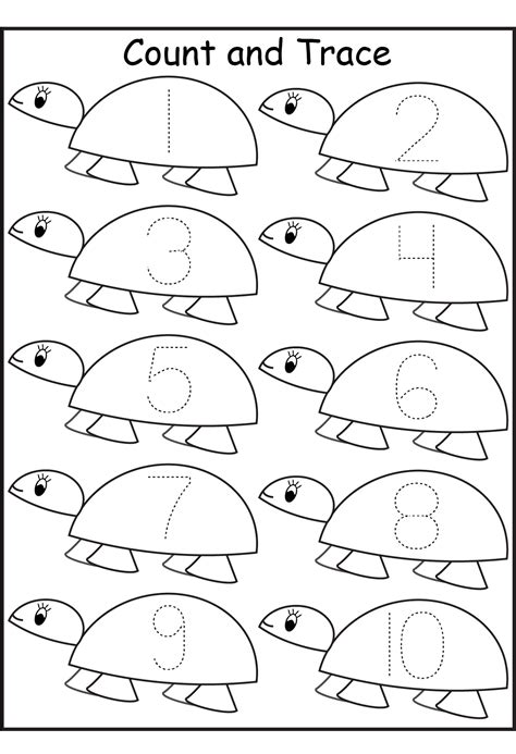 Kindergarten printable templates