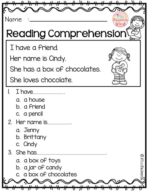 Kindergarten Reading Activities