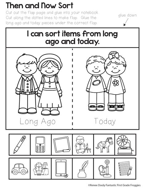 Kindergarten Social Studies Worksheets Example 6