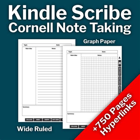 Kindle Scribe Template 3