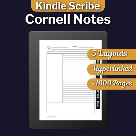 Kindle Scribe Template 9