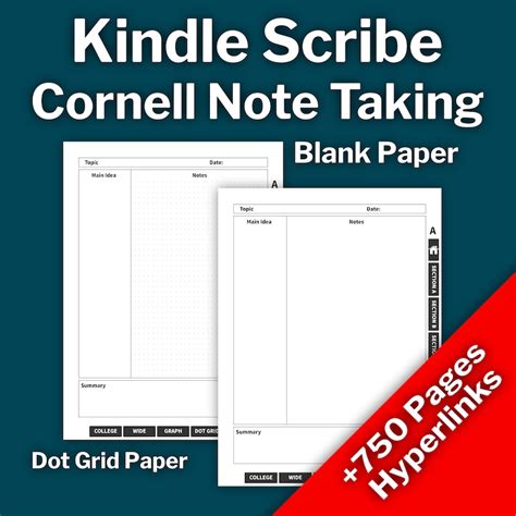 Kindle Scribe Templates for Best Sellers