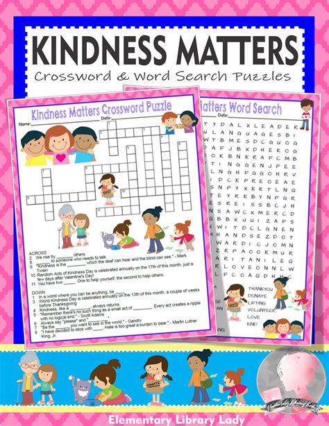 Kindness Puzzle Template