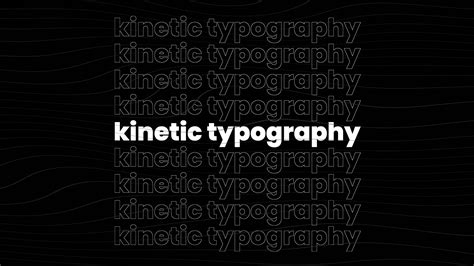 Kinetic Text Template in Premiere Pro