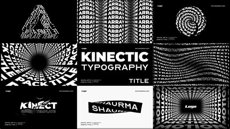 Kinetic typography fonts